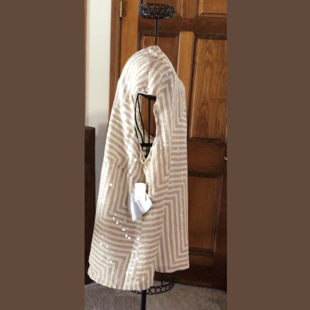 Jones lined silk sequin top, 16W - Picture 2 of 6